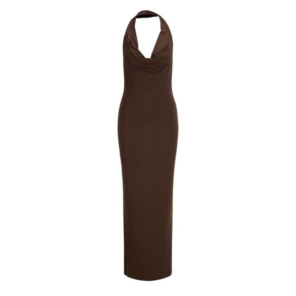 JJXX Womens/Ladies Halter Neck Bodycon Dress / Gray